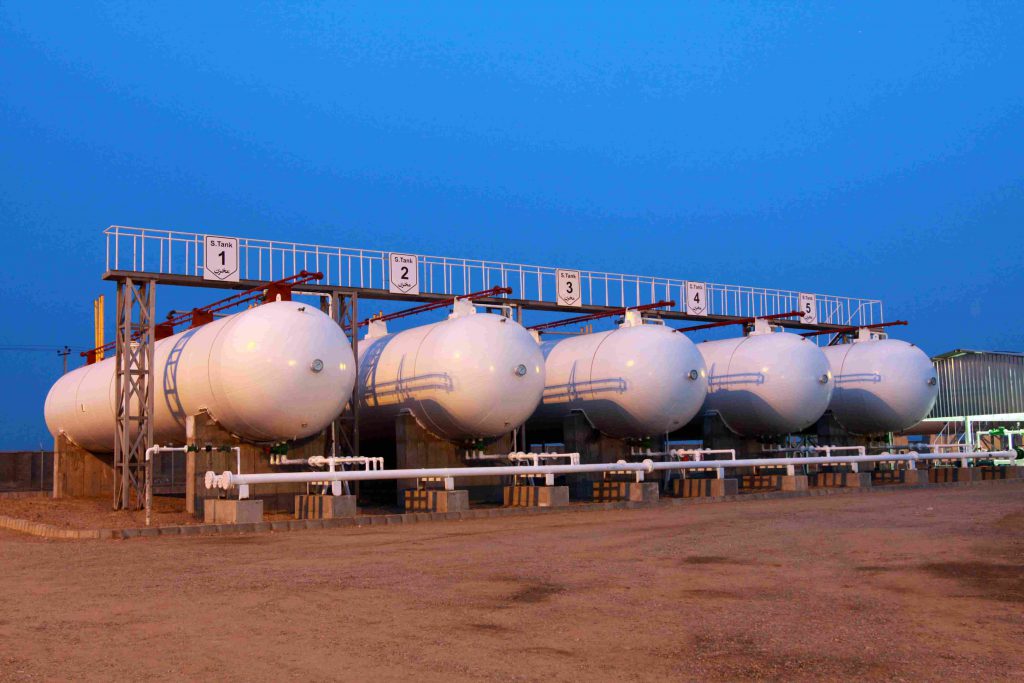 ذخیره سازی گاز مایع LPG